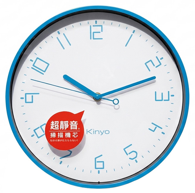 Kinyo 簡約北歐風掛鐘 CL195, 北歐風 多色