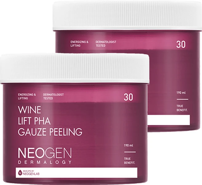 네오젠더마로지 와인 리프트 파하 거즈필링 패드 190ml, 30매입, 2개 - 쿠팡