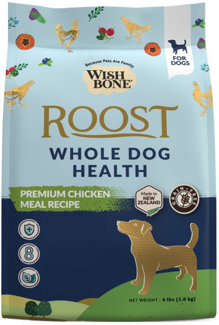 WISHBONE 전연령 독 건식사료, 9kg, 닭, 1개