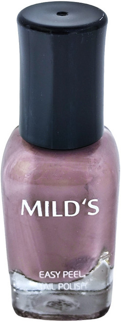 MILD'S 曼思 水性可剝指甲油, 盛夏冰紫 MS206, 7ml, 1瓶