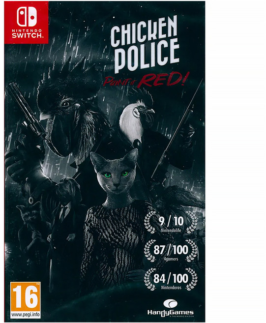Nintendo 任天堂 SWITCH Chicken Police Paint it RED 雞之警探 血色追查 中/英/日文/歐版, 單一商品