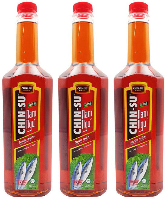 친수 남늑 피쉬소스, 900ml, 3개