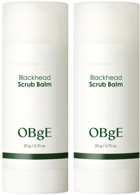 OBge 블랙헤드 스틱 스크럽 밤 20g, 2개, 1개입