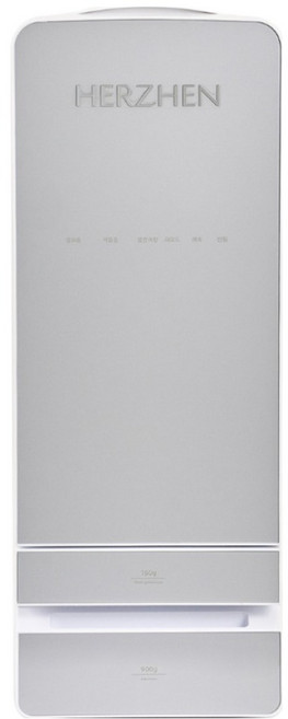 헤르젠 AI 쌀냉장고 21kg 자가설치, SSR-G21K(그레이)