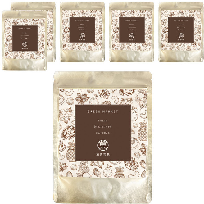 GreenMarket 菓青市集 紅藜麥 QUINOA 無乳糖/無麩質 黃金穀物, 6包, 200g