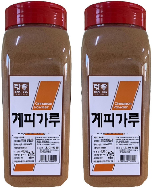 담울 계피가루, 400g, 2개
