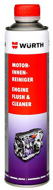WURTH ENGINE FLUSH 福士 高效能引擎清潔調理劑附漏斗5861 310 400 400ml 5861 310 400 1個, 5861 310 400