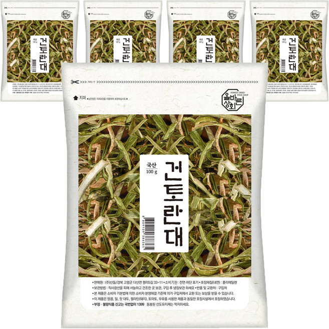 국산 건토란대, 5개, 100g