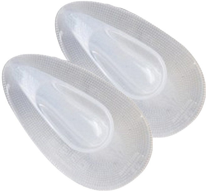 국산 실리콘 뷰티 클렌징 브러쉬, 화이트, 2개