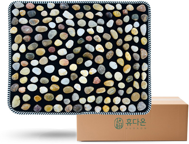 휴다온 맨발걷기 초고밀도 자갈 지압매트 중형, 자갈길, 1개