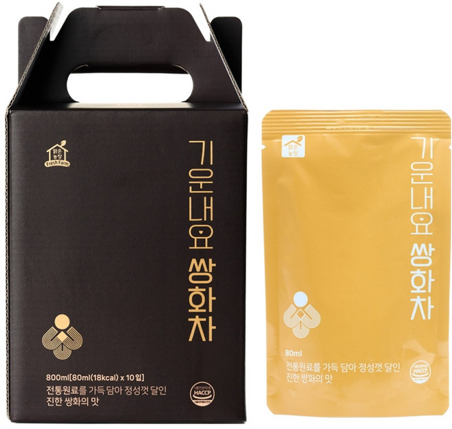 맑은농장 기운내요 쌍화차, 80ml, 10개