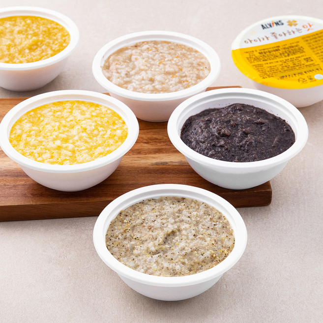 엘빈즈 클래식 냉장 이유식 중기2(만 7~10개월) E세트, 1.08kg, 1세트