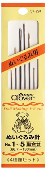 Clover 可樂牌 手藝用長針 CL57-291, 1組