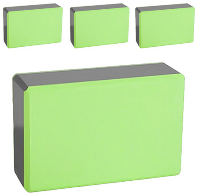 마켓감성 요가 벽돌 블록, 그린, 4개