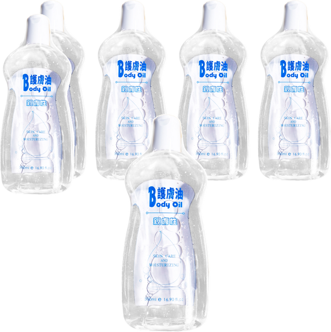 THRONE 斯儂恩 嬰兒油 親膚性 用心呵護 溫和滋潤, 500ml, 6瓶