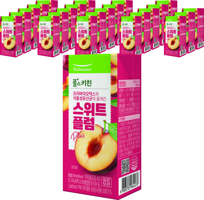 풀스키친 스위트 플럼 Plus, 190ml, 24개