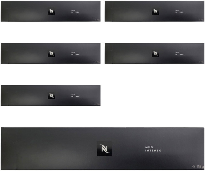 NESPRESSO Vertuo Intenso膠囊咖啡, 12.5克, 10片, 6個