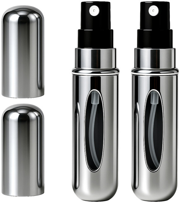 아이돈케어 새지않는 향수 팟 공병, 2개, 실버