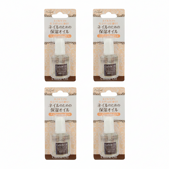 日本 Crayon LUCKY 液態指緣油 玫瑰香 CNCA-1803, 7ml, 4瓶