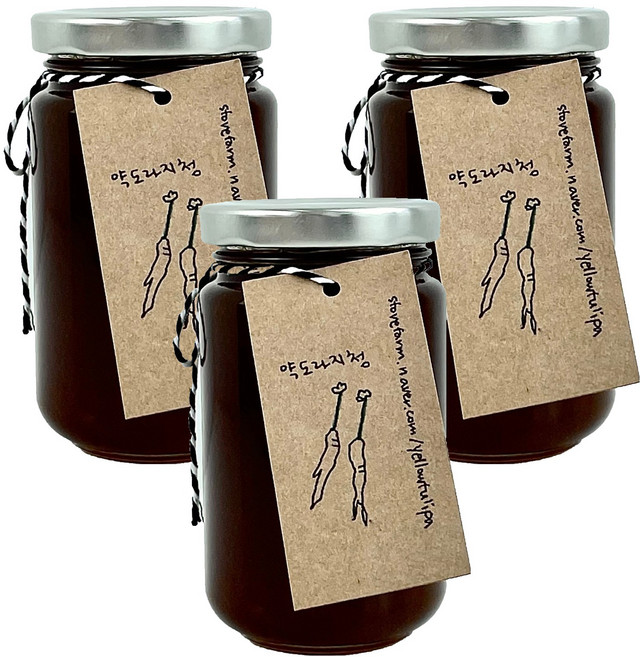 노랑튤립 약도라지청, 3개