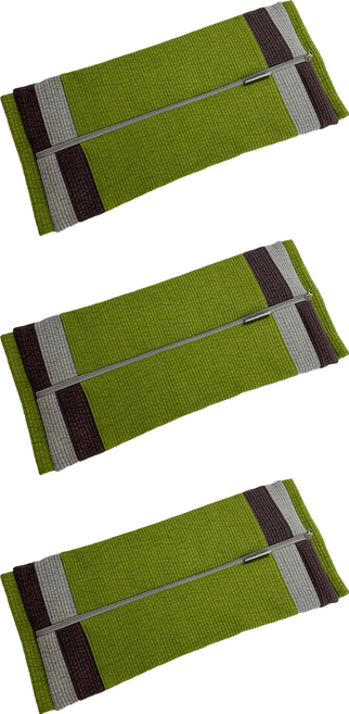 숙면예감 패치형 베개 커버, 연두, 3개