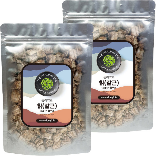 동이약초 칡 갈근, 500g, 2개