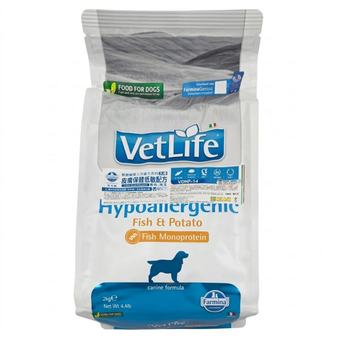 Farmina 法米納 VetLife 犬用皮膚保健低敏配方, 1袋
