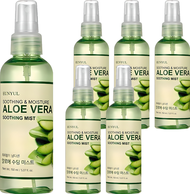 은율 알로에 수딩 미스트, 150ml, 6개