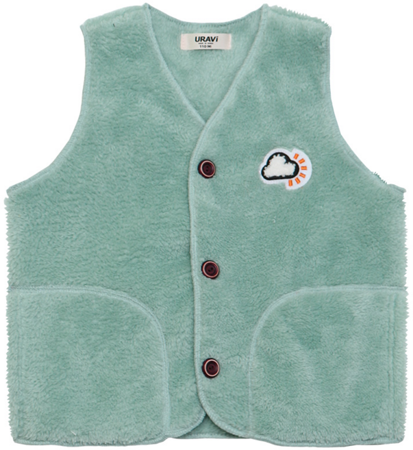 URAVI 孩童毛絨背心