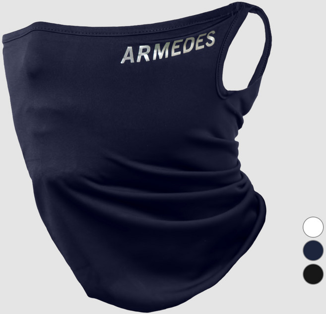 아르메데스 사계절 귀걸이 스포츠 마스크 AR-21, 네이비, 1개
