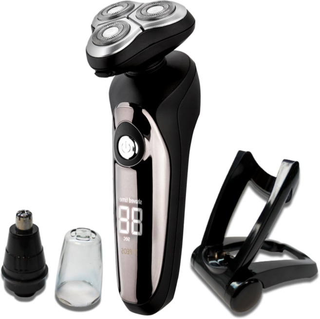 티피오스 전기면도기 세트, THEMAN102, 블랙