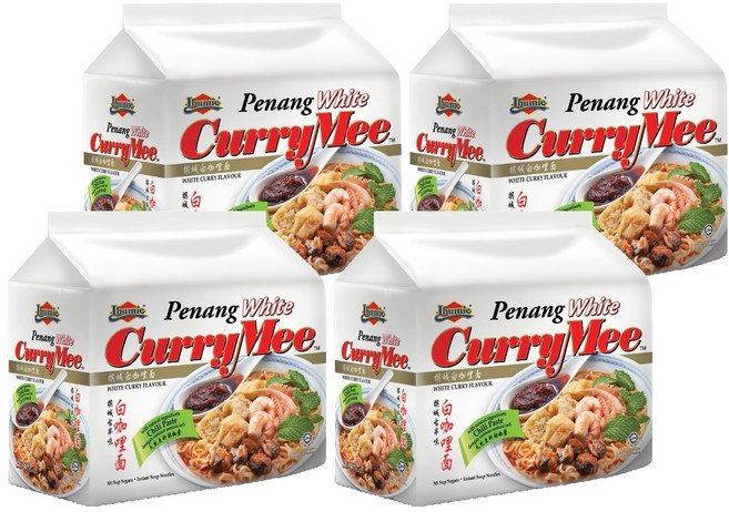 Ibumie 益福 檳城白咖哩湯麵 經濟包 105g, 16包