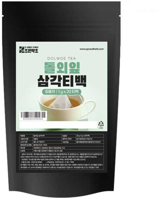 조은약초 돌외잎 삼각티백, 1g, 20개입, 1개