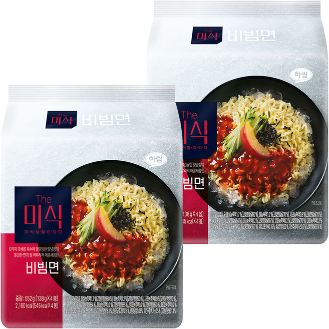 The Mishik 匠人 韓式香辣冷拌麵 138g, 8包