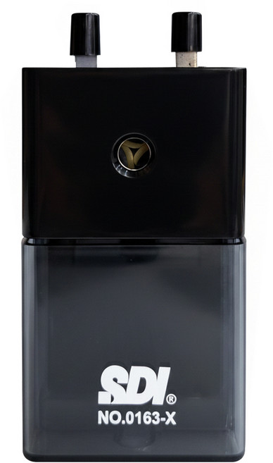 SDI 手牌 經典型金屬削鉛筆機 0163P-X, 珠光白藍, 1個