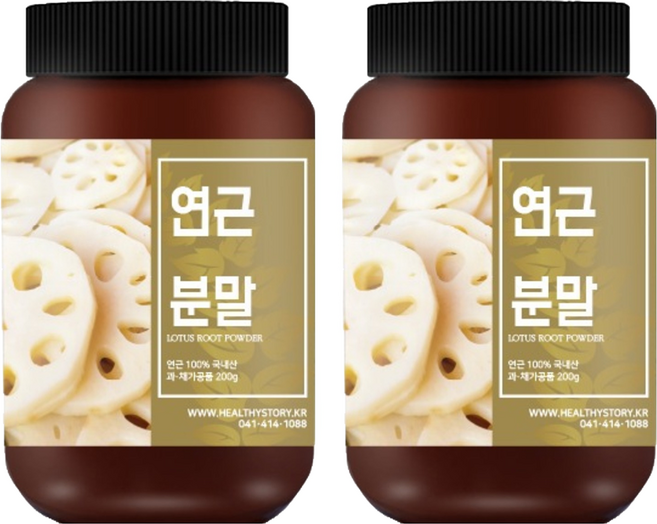 韓國產蓮藕粉, 200g, 2個