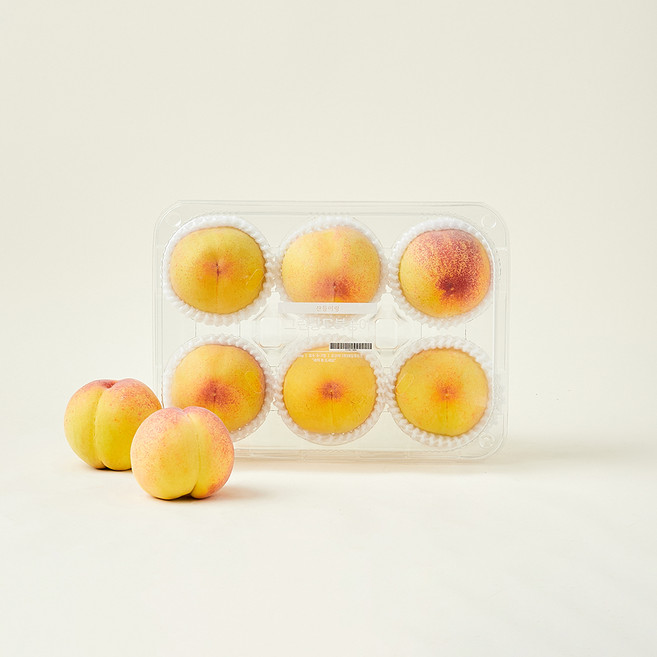 그린황도 복숭아 5~7입, 1.25kg, 1개