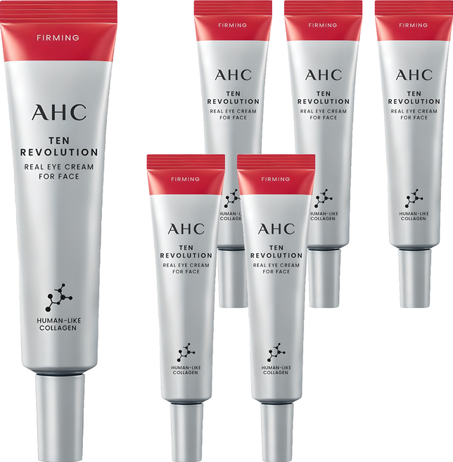 AHC 텐 레볼루션 리얼 아이크림 포 페이스, 35ml, 6개