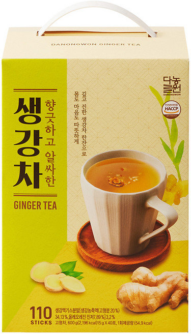 다농원 생강차, 15g, 110개입, 1개