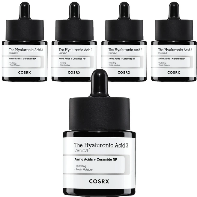 코스알엑스 더 히알루로닉 애씨드 3 세럼, 20ml, 5개 - 쿠팡