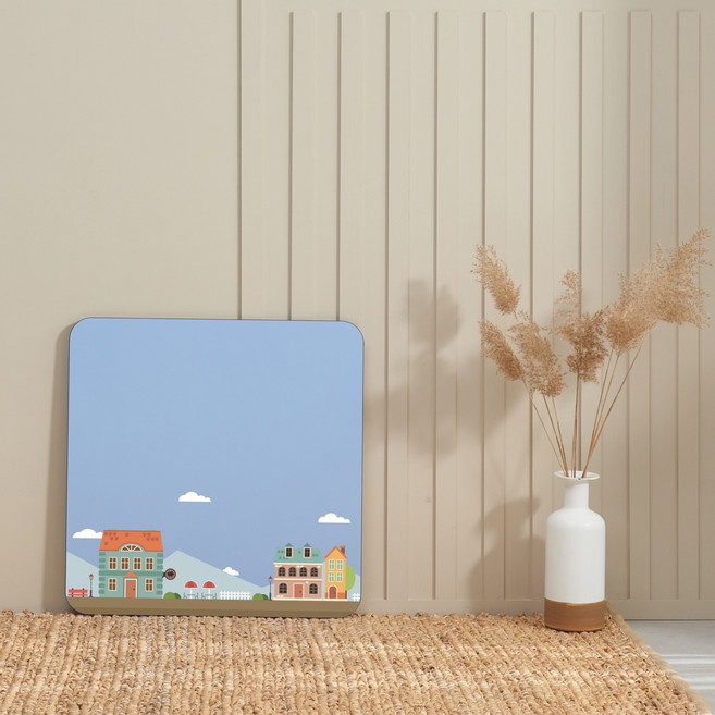 아이캔컴퍼니 국내생산 미드센츄리 접이식 인테리어 LPM 거실테이블, 스위트홈