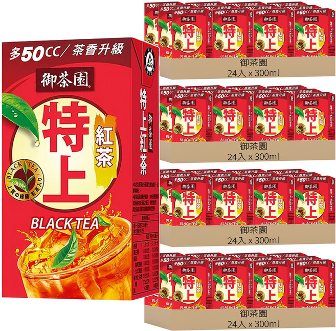 御茶園 特上紅茶, 300ml, 96入