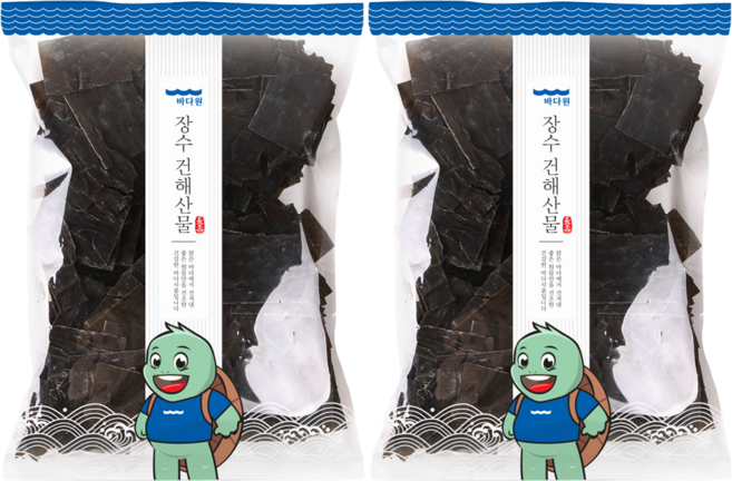 바다원 자른 다시마, 100g, 2개