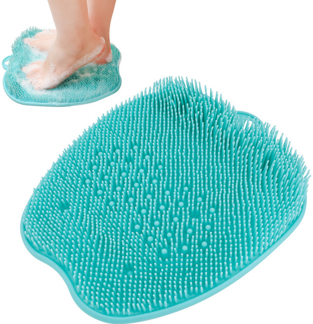 코멧 홈 풋브러쉬 매트 민트, 1개입, 1개