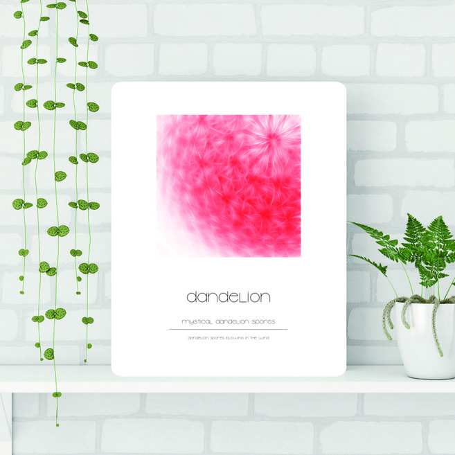 아이캔컴퍼니 국내생산 접이식 액자 테이블 중, 민들레