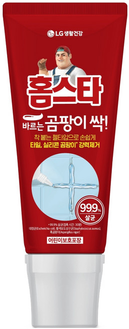 홈스타 바르는 곰팡이 싹 세정제, 120ml, 1개