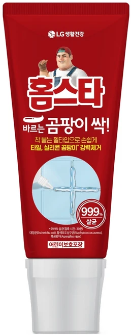 홈스타 바르는 곰팡이 싹 세정제, 120ml, 1개 - 쿠팡