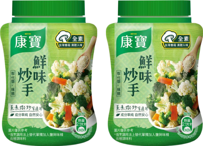 Knorr 康寶 鮮味炒手 全素 無湯匙, 240g, 2罐