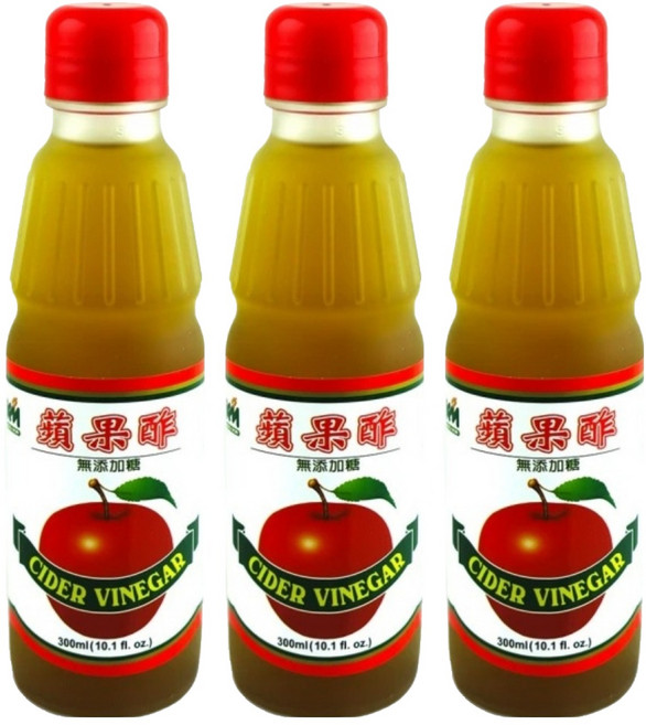 KOKUMORI 穀盛 蘋果酢 無添加糖, 300ml, 3瓶