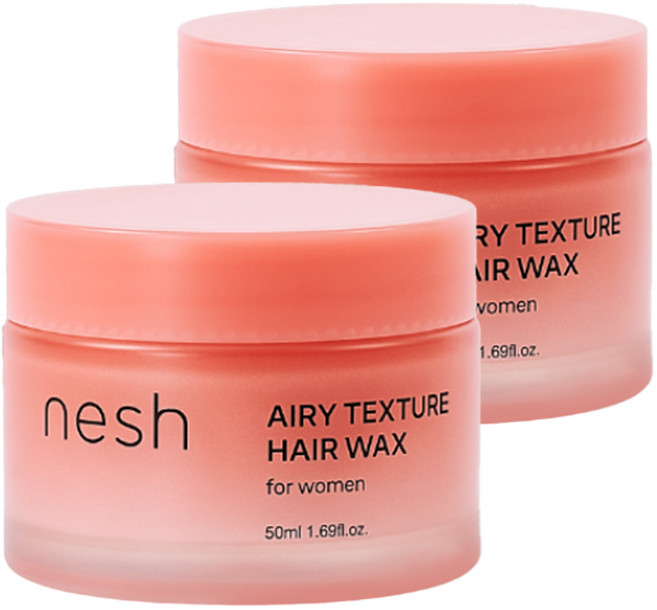 네쉬 에어리 텍스처 헤어 왁스, 50ml, 2개